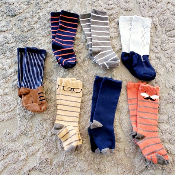 hudson baby knee high socks